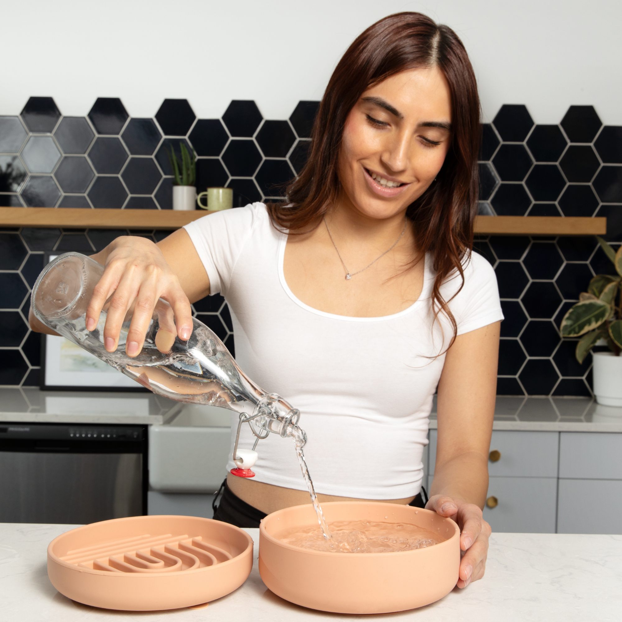 The Slowdown Bowl: Slow Feeder & Lick Mat