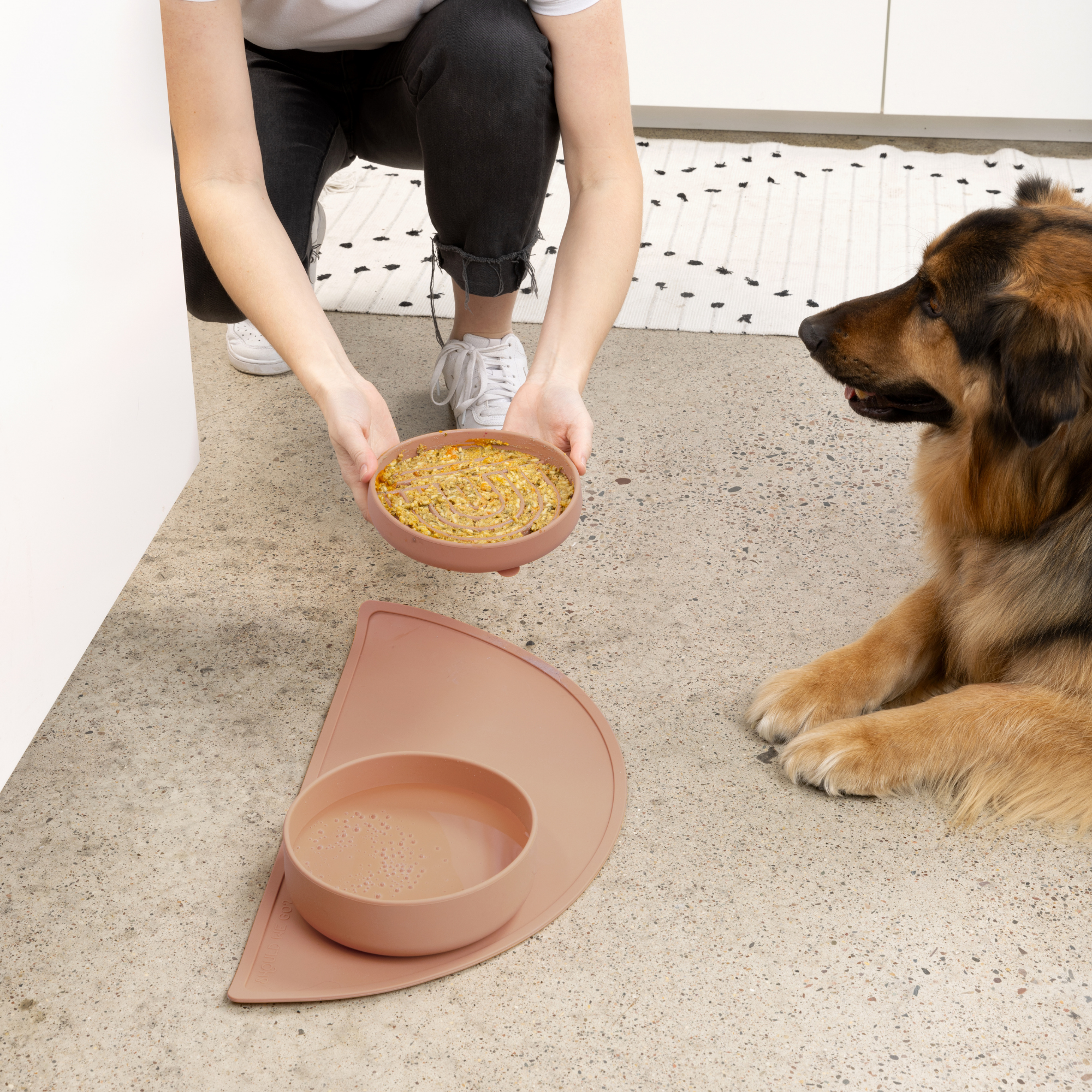 The Slowdown Bowl: Slow Feeder & Lick Mat