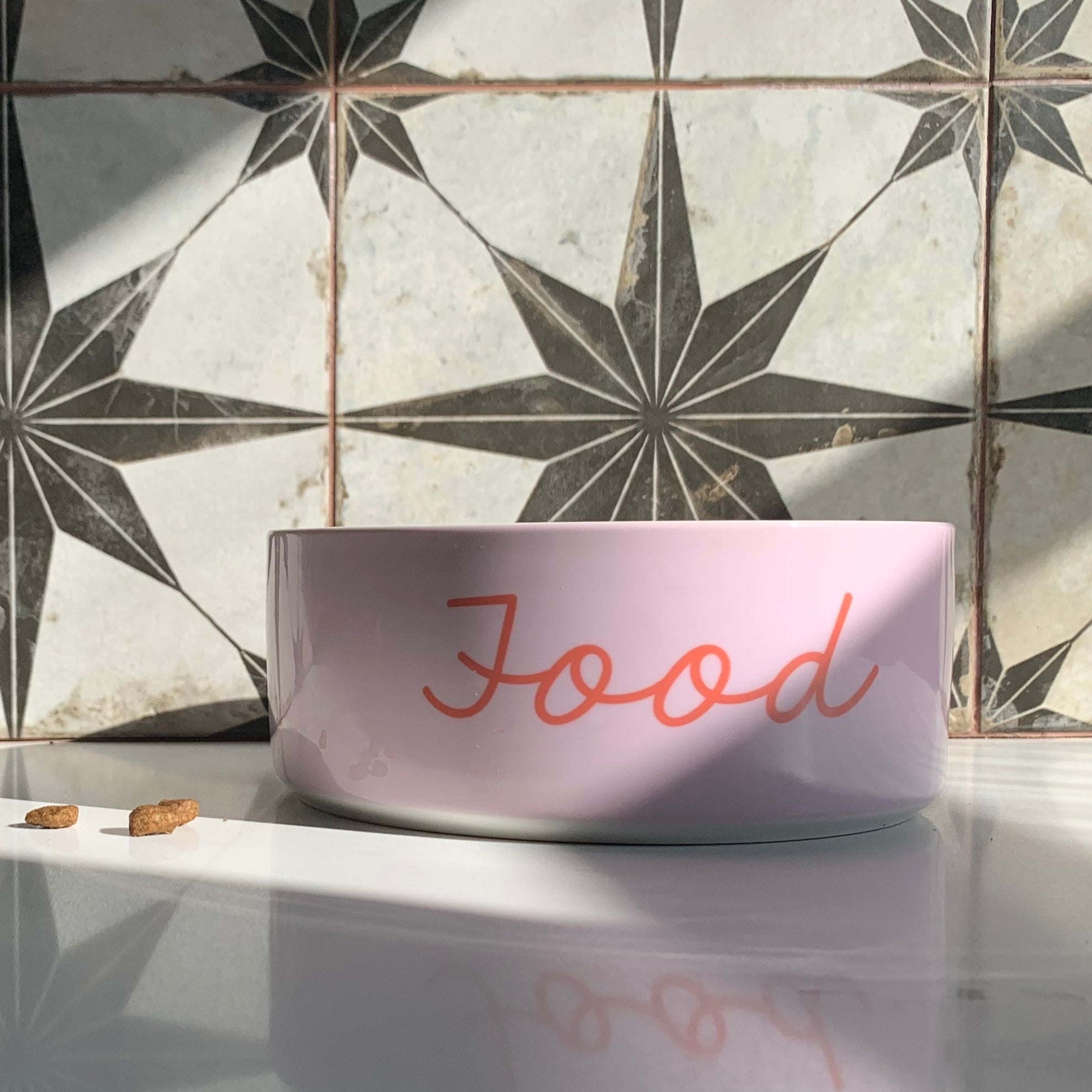 Custom Solid Color Dog Bowl