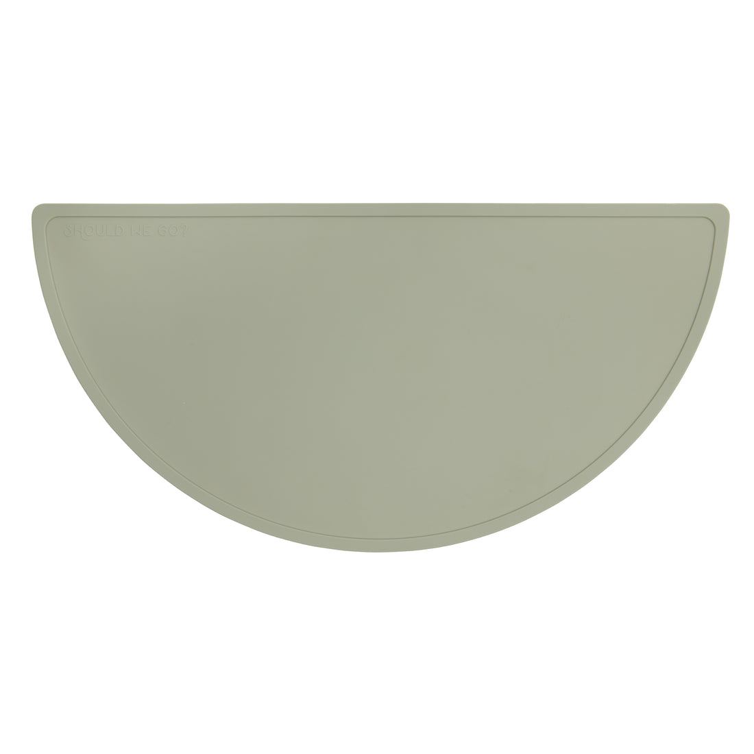 Silicone Pet Food Mat (Sage Green)